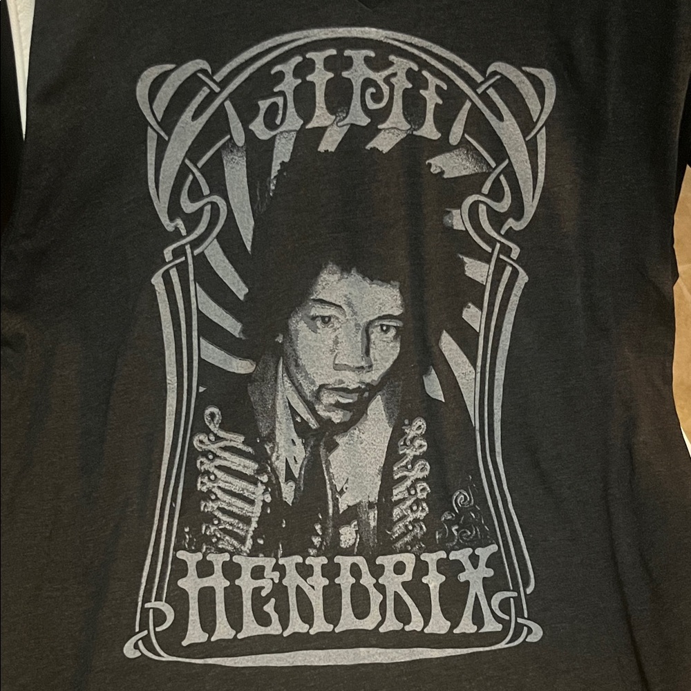 Black Jimi Hendrix XXL Shirt